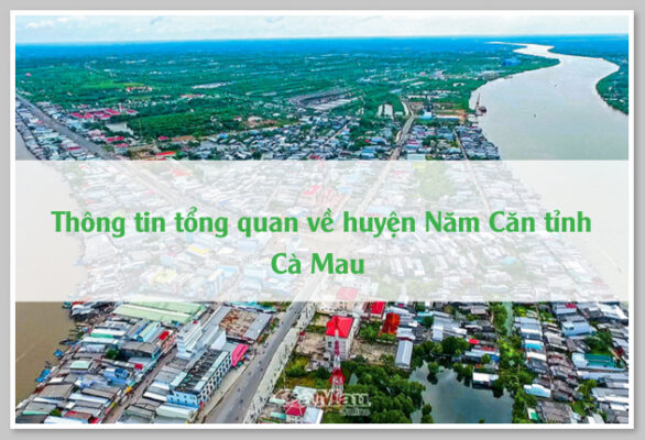 Thông tin tổng quan về huyện Năm Căn tỉnh Cà Mau 