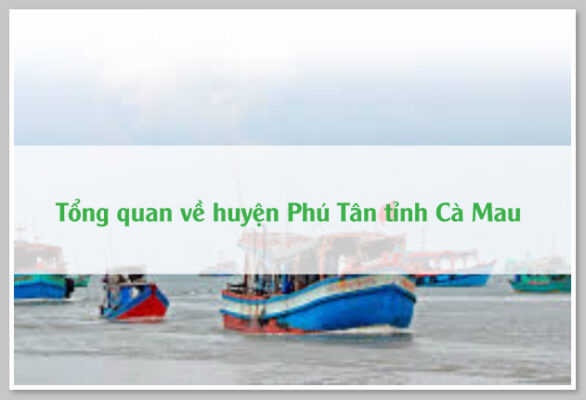 Tổng quan về huyện Phú Tân tỉnh Cà Mau 