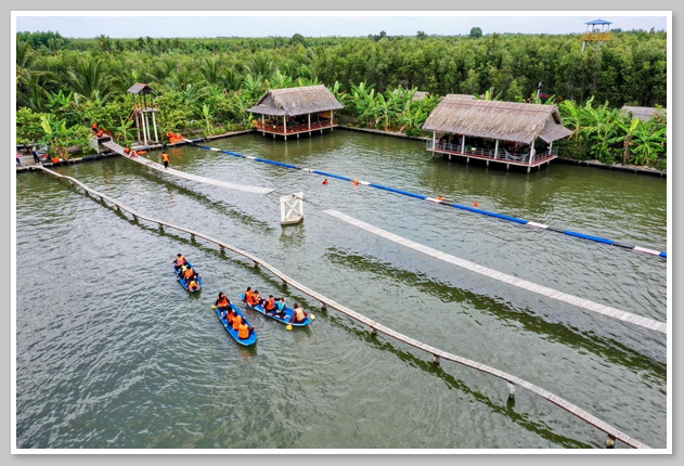 Khu du lịch sinh thái Hương Tràm - địa điểm vui chơi nổi tiếng tại huyện U Minh