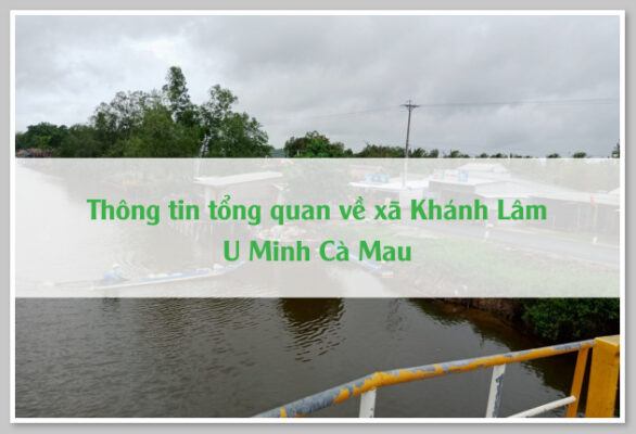 Thông tin tổng quan về xã Khánh Lâm U Minh Cà Mau