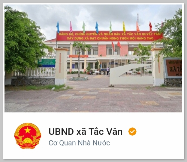 Ủy ban nhân dân xã Tắc Vân Thành Phố Cà Mau Cà Mau