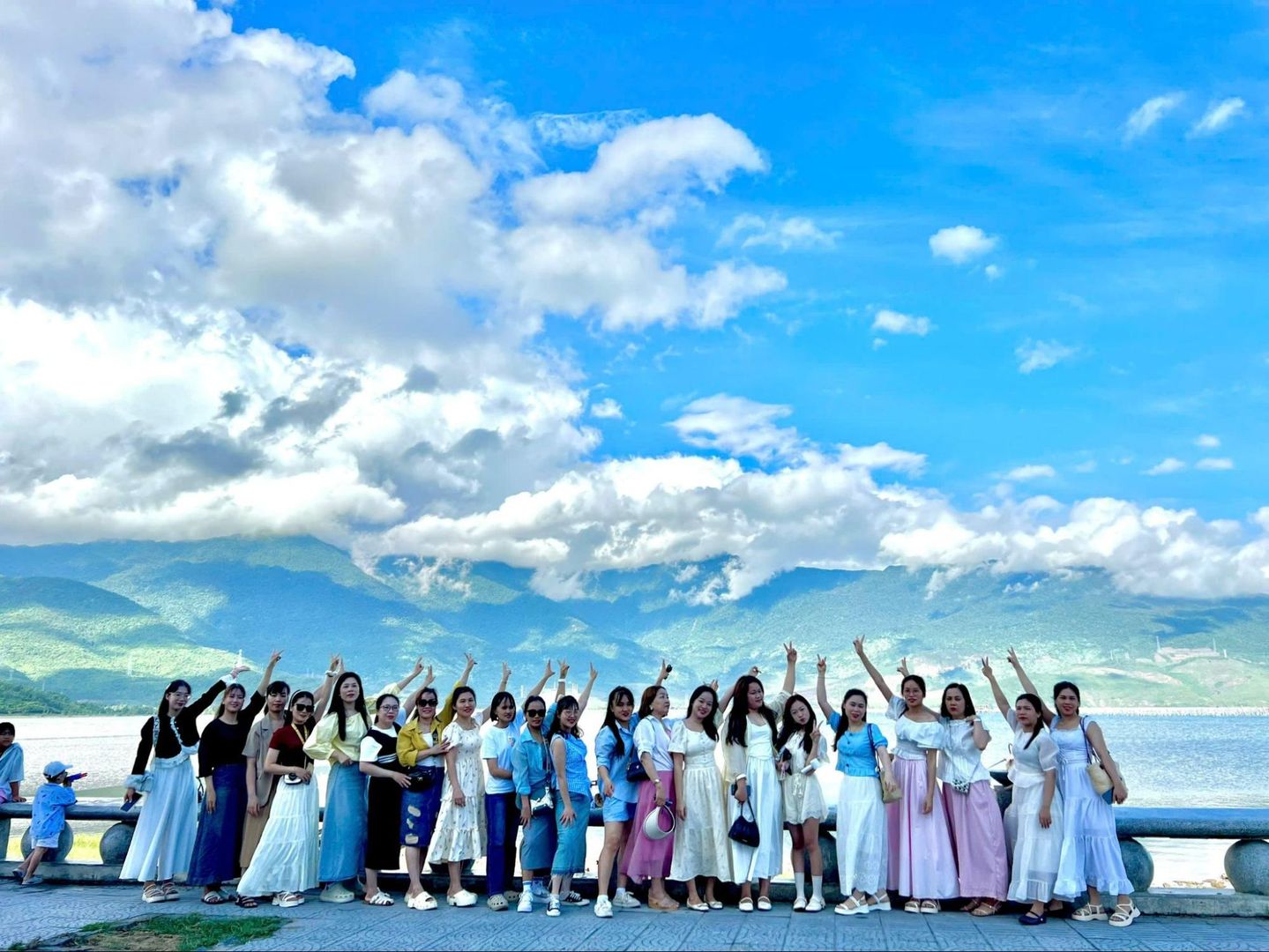 tham quan đầm Lập An